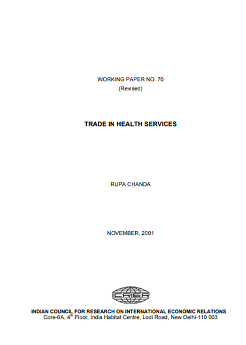 Trade in Health Services