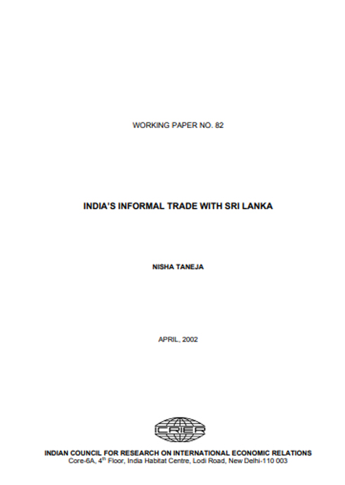 India’s informal trade with Sri Lanka