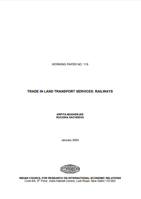 Trade in land Transport Services: Railways