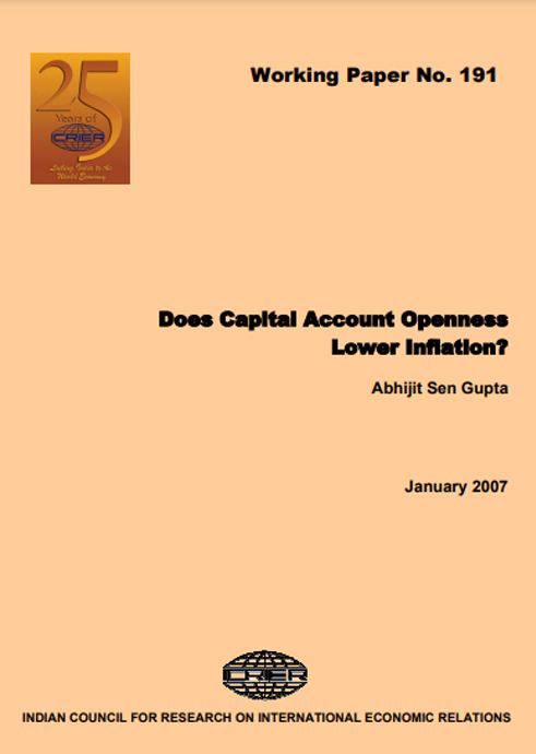 Does Capital Account Openness Lower Inflation?