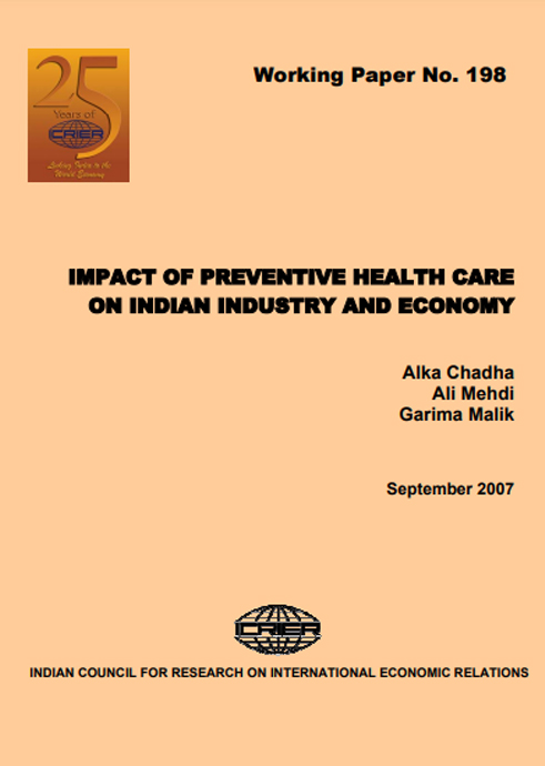 Impact of Preventive Health Care on Indian Industry and Economy