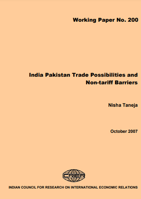 India – Pakistan Trade