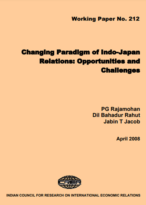 Changing Paradigm of Indo-Japan Relations: Opportunities and Challenges
