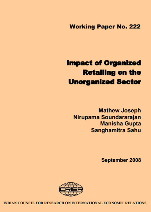 Impact of Organized Retailing on the Unorganized Sector