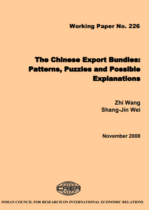 The Chinese Export Bundles: Patterns, Puzzles and Possible Explanations