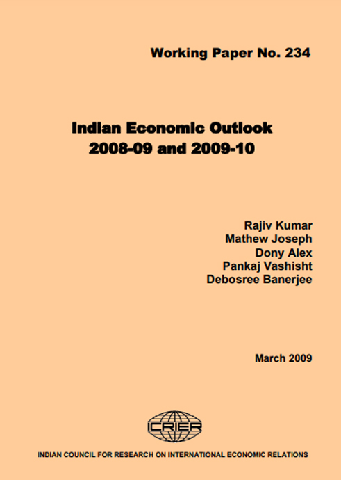 Indian Economic Outlook 2008-09 and 2009-10