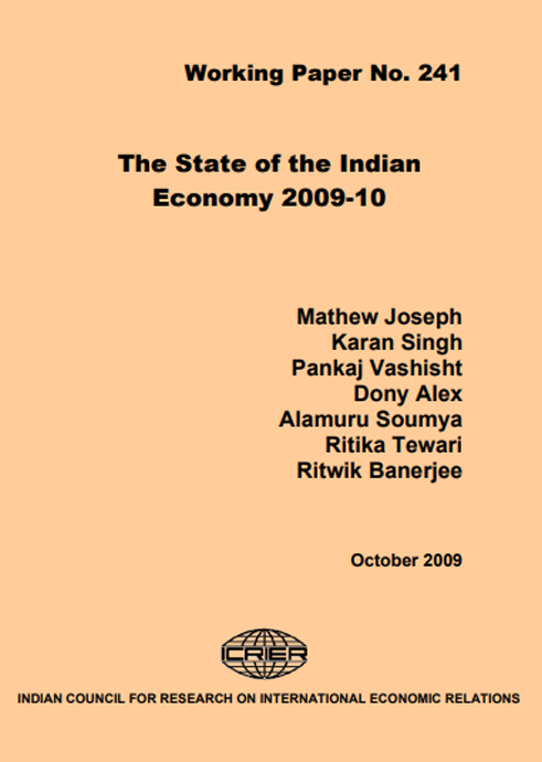 The State of the Indian Economy 2009-10