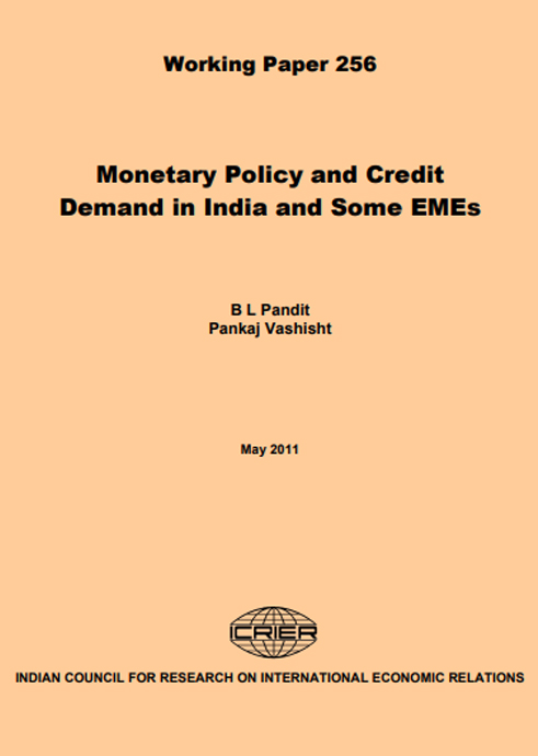 Monetary Policy and Credit Demand in India and Some EMEs