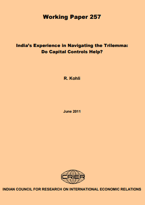India’s Experience in Navigating the Trilemma: Do Capital Controls Help?
