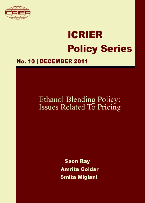 Ethanol Blending Policy in India: Pricing and Taxation Issue