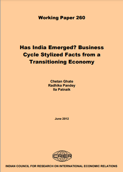 Has India Emerged? Business Cycle Stylized Facts from a Transitioning Economy