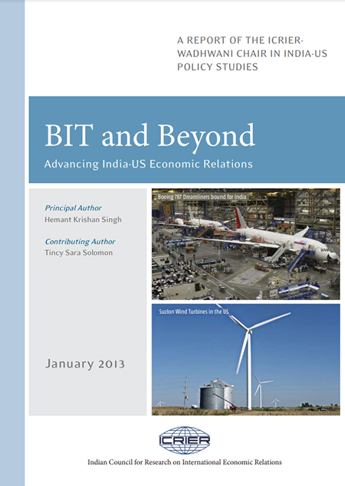 BIT and BeyondAdvancing India-US Economic Relations