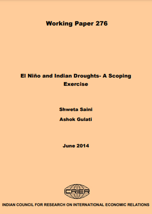 El Niño and Indian Droughts- A Scoping Exercise