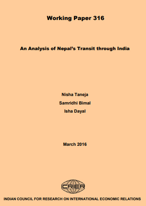 An Analysis of Nepal’s Transit through India