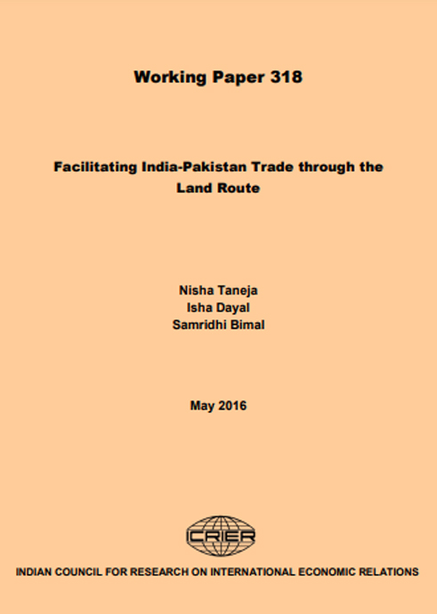 Facilitating India-Pakistan Trade through the Land Route