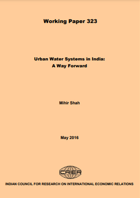 Urban Water Systems in India: A Way Forward