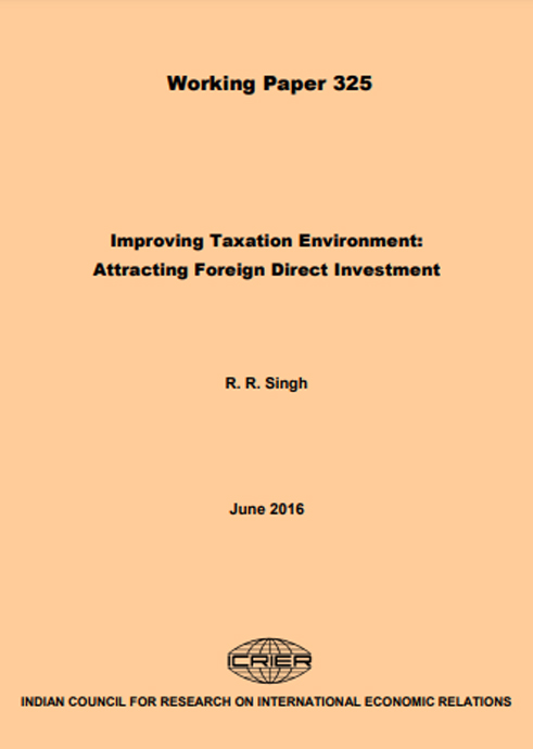 Improving Taxation Environment: Attracting Foreign Direct Investment