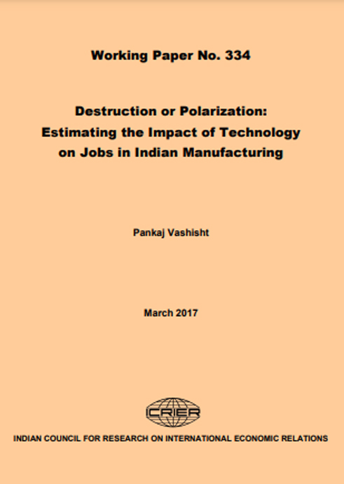 Destruction or Polarization: Estimating the Impact of Technology on Jobs in Indian Manufacturing
