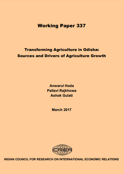 Transforming Agriculture in Odisha: Sources and Drivers of Agriculture Growth