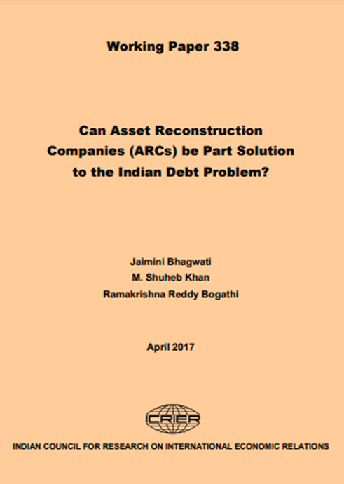 Can Asset Reconstruction Companies (ARCs) be Part Solution to the Indian Debt Problem?