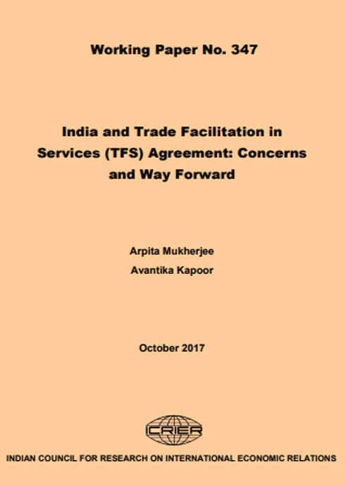 India and Trade Facilitation in Services (TFS) Agreement: Concerns and Way Forward
