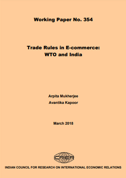 Trade Rules in E-commerce: WTO and India