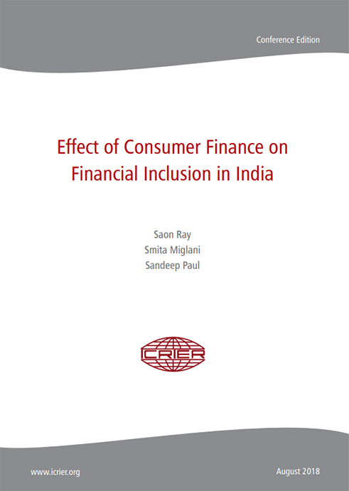 Effect of Consumer Finance on Financial Inclusion in India