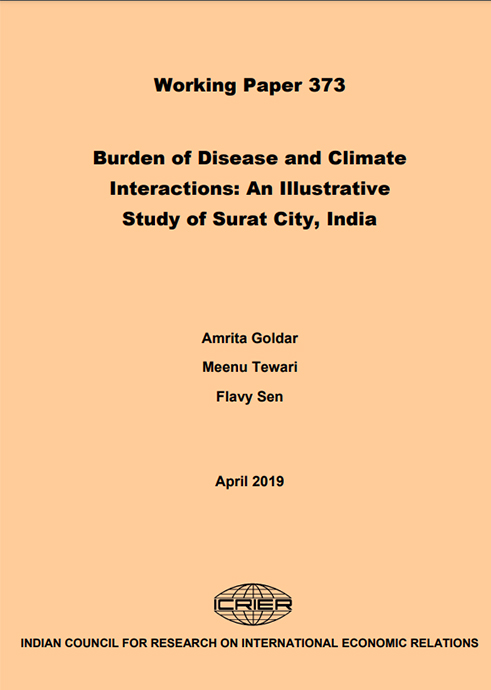 Burden of Disease and Climate Interactions: An Illustrative Study of Surat City, India
