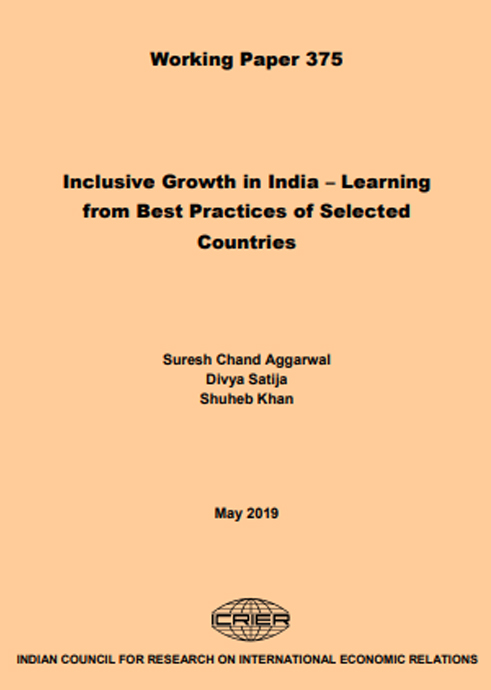 Inclusive Growth in India – Learning from Best Practices of Selected Countries