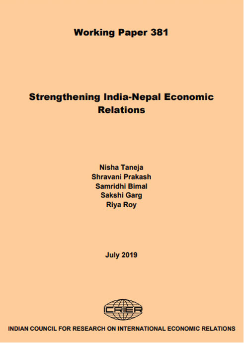 Strengthening India-Nepal Economic Relations