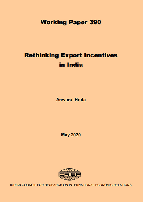 Rethinking Export Incentives in India