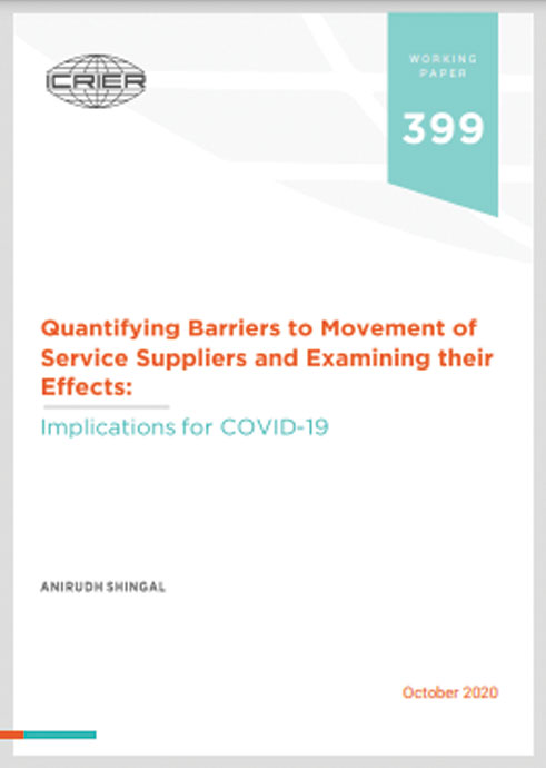 Quantifying Barriers to Movement of Service Suppliers and Examining their Effects: Implications for COVID-19