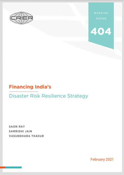 Financing India’s Disaster Risk Resilience Strategy