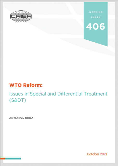 WTO Reform: Issues in Special and Differential Treatment (S&DT)