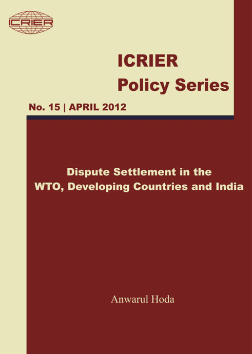 Dispute Settlement in the WTO, Developing Countries and India