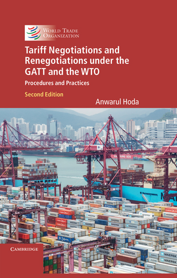 Tariff Negotiations and Renegotiations under the GATT and the WTO: Procedures and Practices