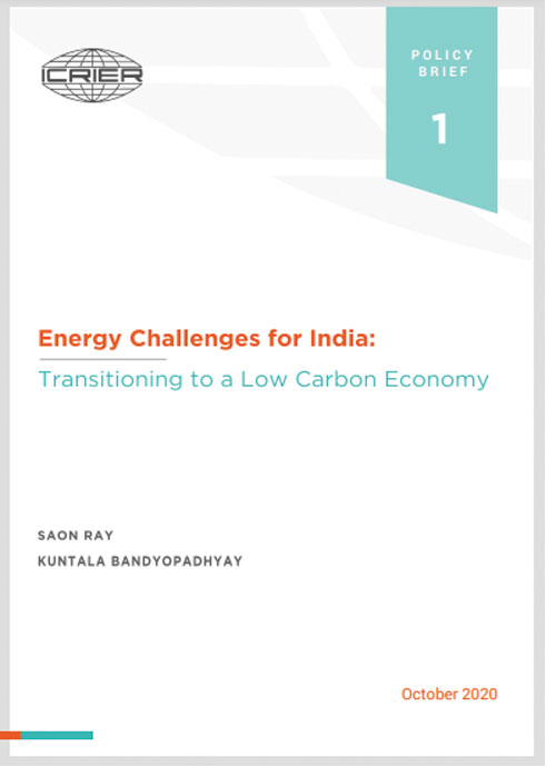 Energy Challenges for India: Transitioning to a Low Carbon Economy