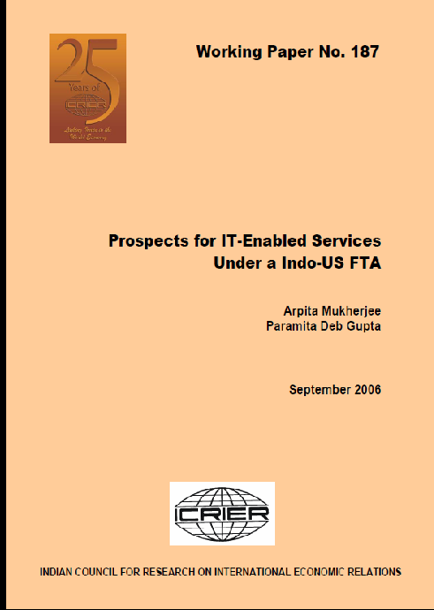 Prospects for IT-Enabled Services Under a Indo-US FTA