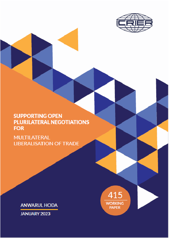 Supporting Open Plurilateral Negotiations for Multilateral Liberalisation of Trade