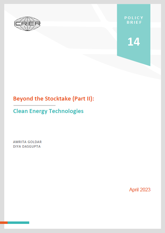 Beyond the Stocktake (Part II): Clean Energy Technologies