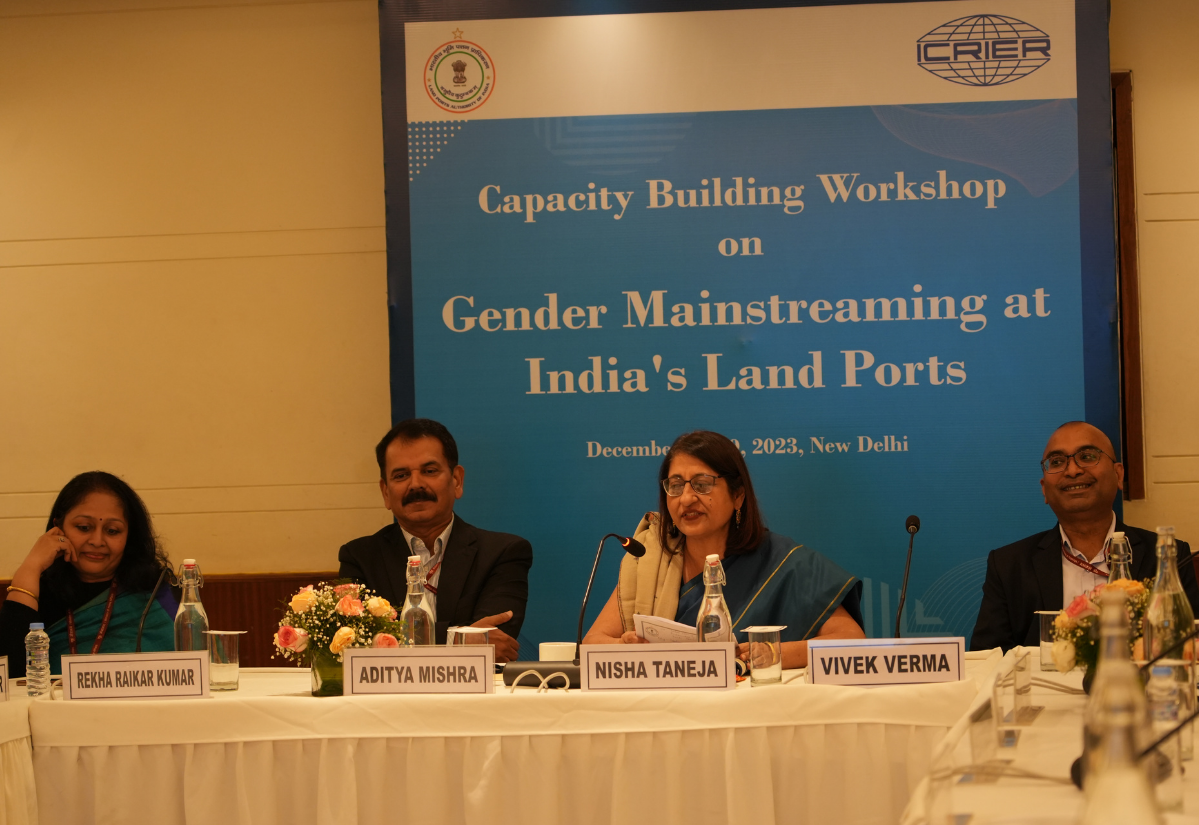 Capacity Building Workshop on Gender Mainstreaming at India’s Land Ports