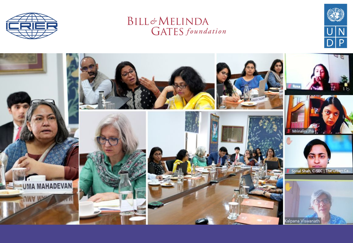 Roundtable on Designing Schemes to Promote Women-led Development that are Efficient, Impactful and Fiscally Responsible: Experience from Indian States
