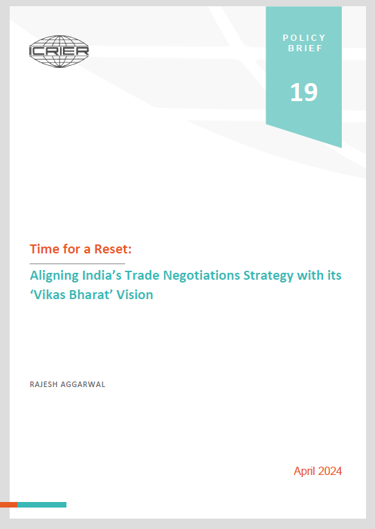 Time for a Reset: Aligning India’s Trade Negotiations Strategy with its ‘Vikas Bharat’ Vision