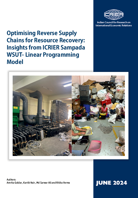 Optimising Reverse Supply Chains for Resource Recovery: Insights from ICRIER Sampada WSUT- Linear Programming Model