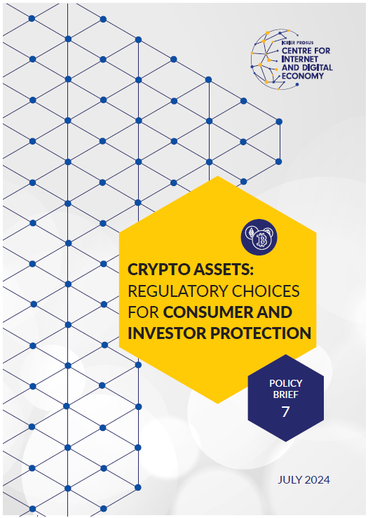 Crypto assets: Regulatory choices for consumer and investor protection