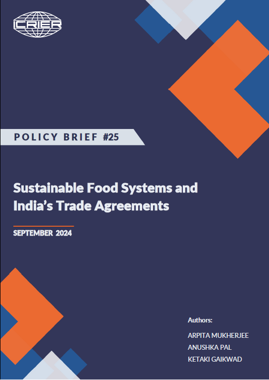 Sustainable Food Systems and India’s Trade Agreements