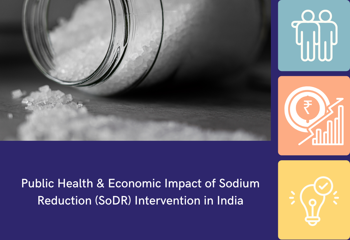 Public Health & Economic Impact of Sodium Reduction (SoDR) Intervention in India