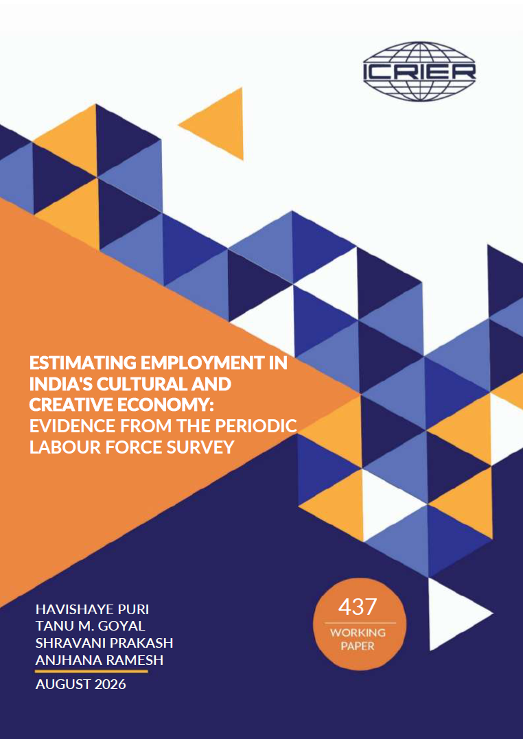 Estimating Employment in India’s Cultural and Creative Economy: Evidence from the Periodic Labour Force Survey